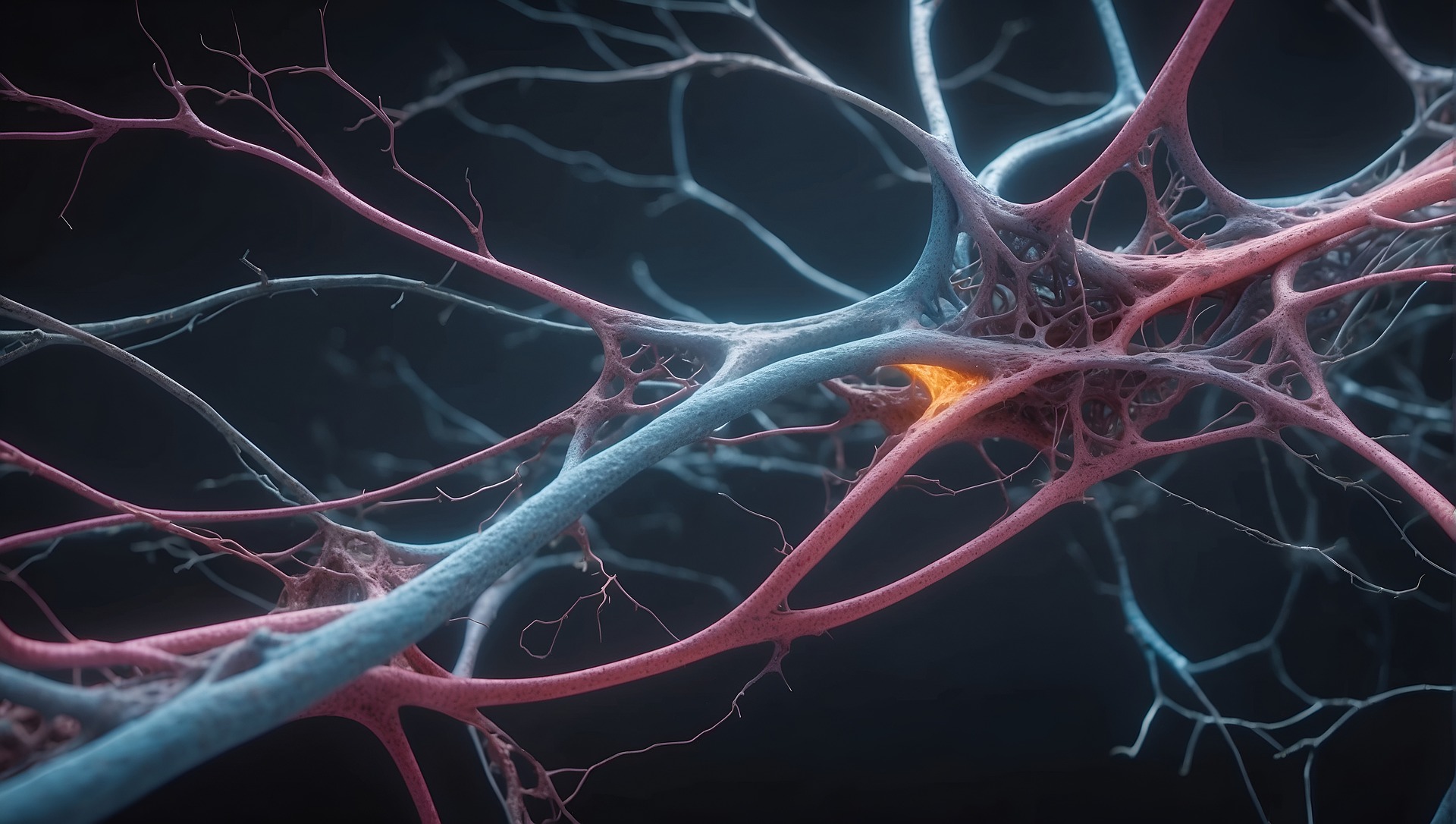 In Huntington's disease, a mutated form of protein called huntingtin disrupts the normal function of neurons.