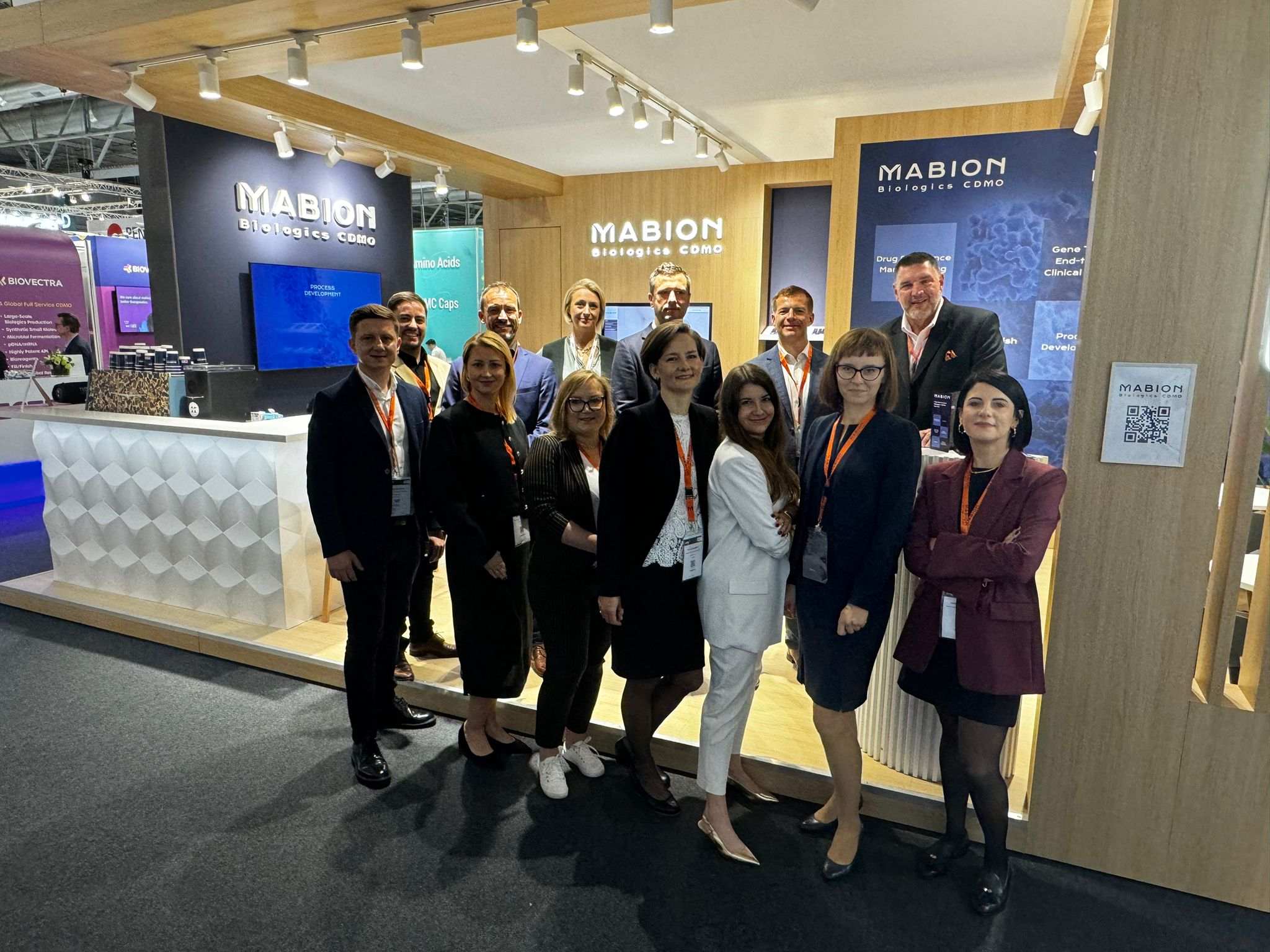 Mabion trade show team ready for CPHI.