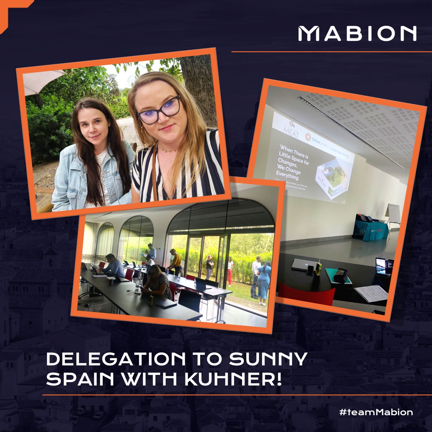 Mabion reports from Orbital Shaken Bioreactor Seminar in Girona.
