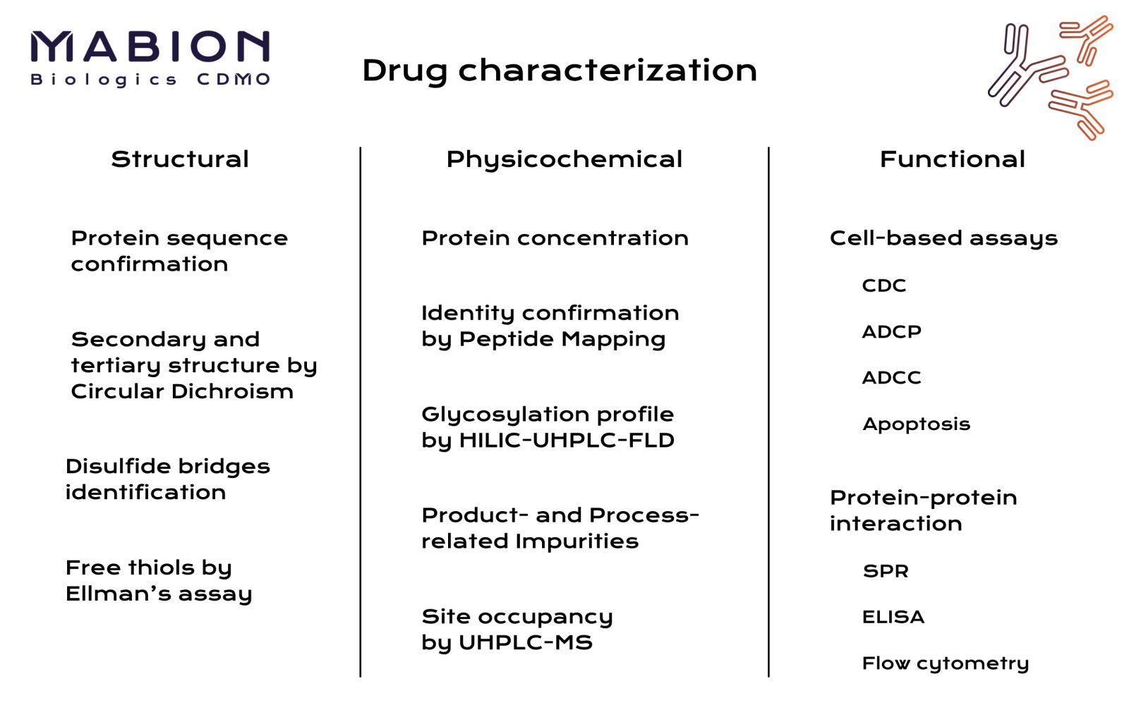 Mabion drug characterization