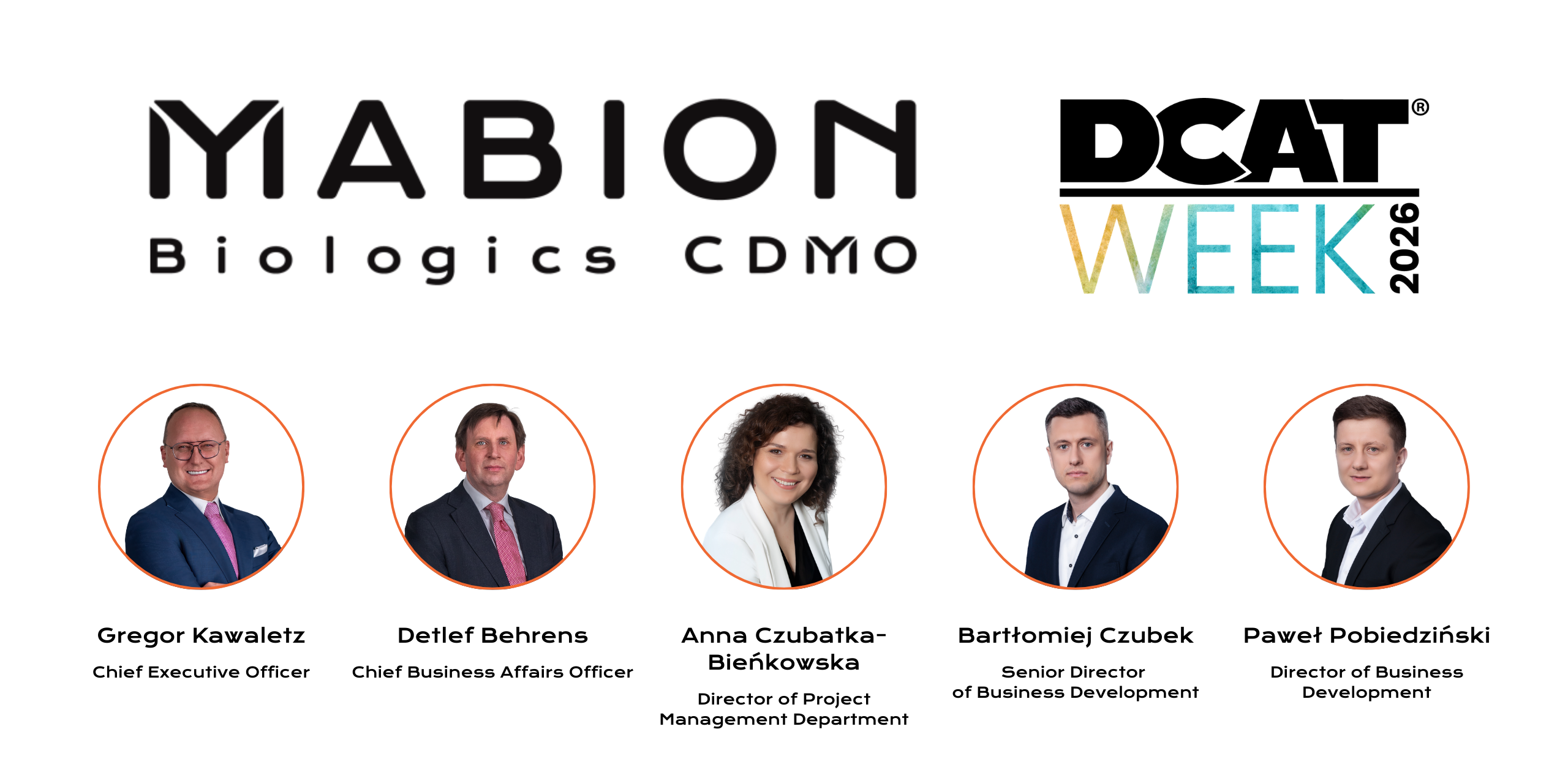 Mabion Team at DCAT Week 2026, New York