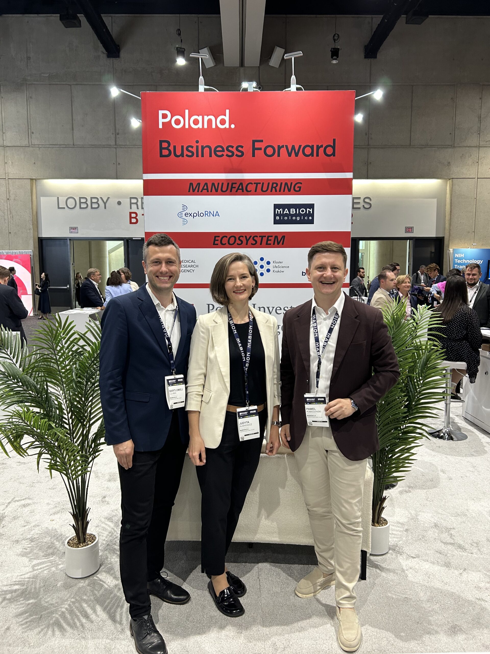 Mabion Biologics BD team at BIO International Convention 2026