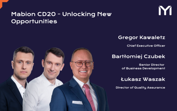 MabionCD20 - Unlocking New Opportunities webinar